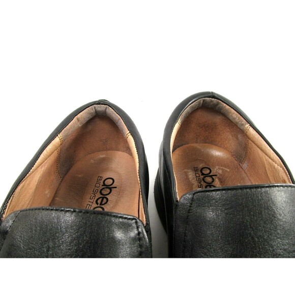 Abeo Bio System Linwood Black Leather Loafers Mens Size US 11 - Picture 7 of 10